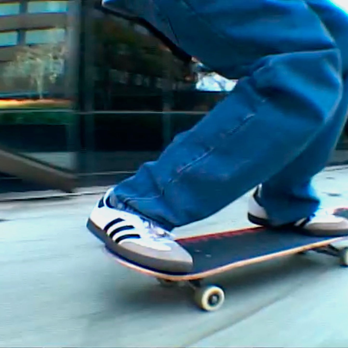 حذاء سامبا أو جي - أسود/أبيض