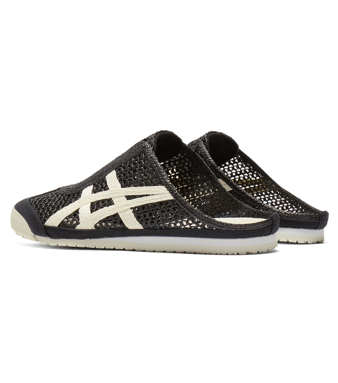 Onitsuka Tiger - Sabot Open Mesh Slipper BLACK/WHITE