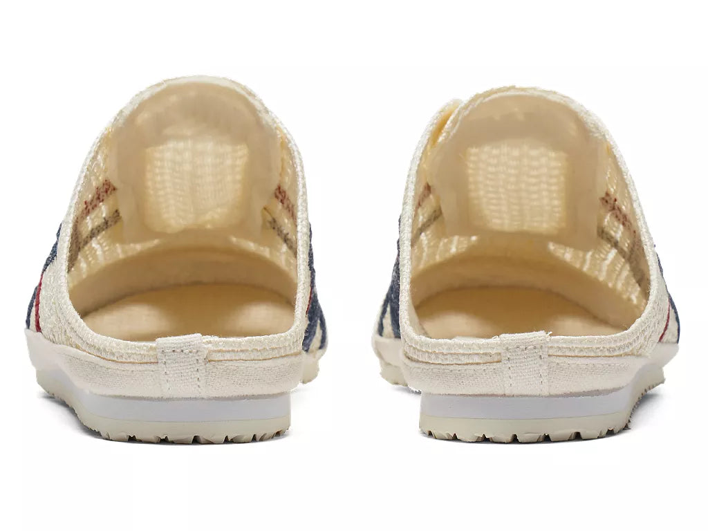 Onitsuka Tiger - Sabot Open Mesh Slipper OFF WHITE/NAVY/RED