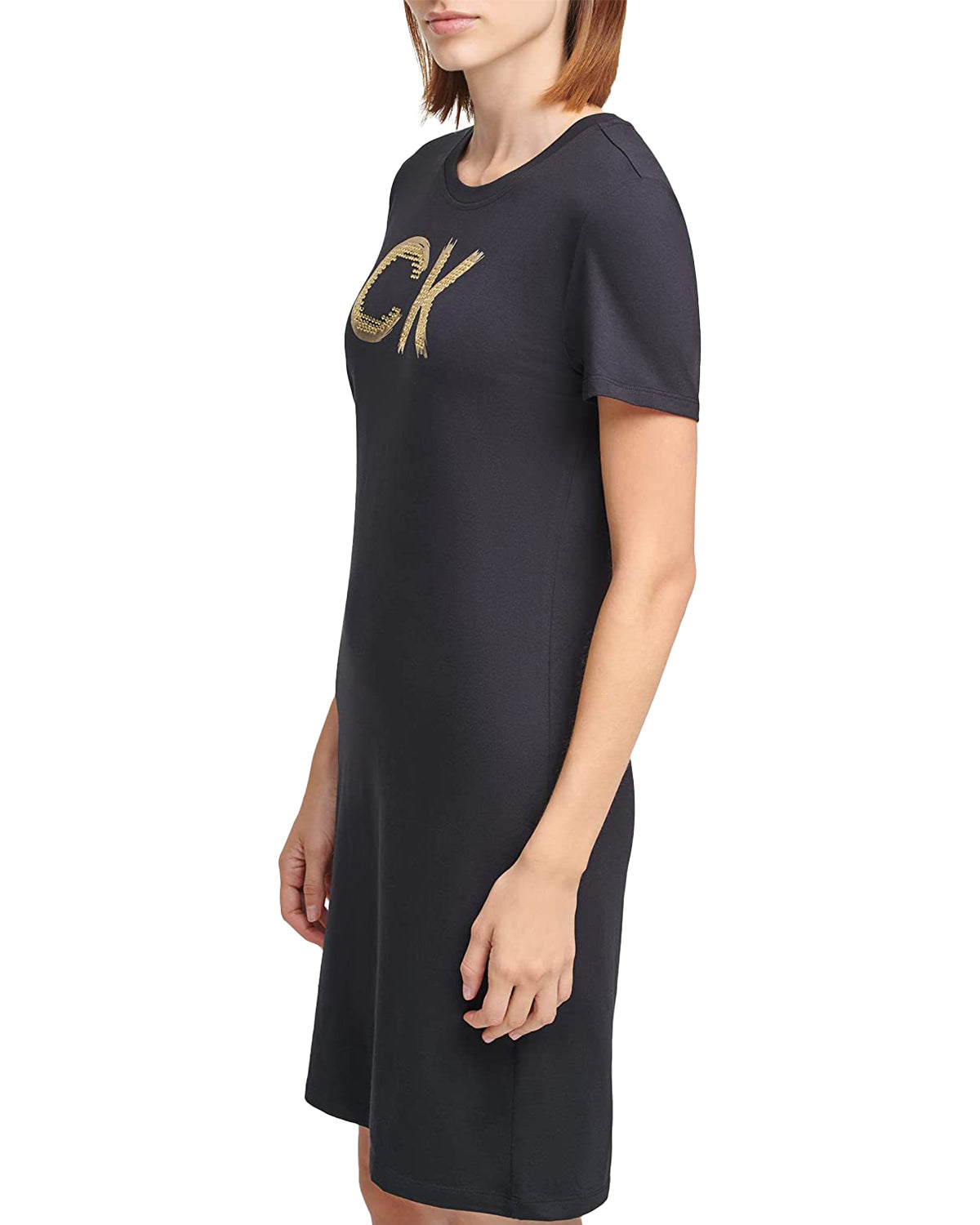 CALVIN KLEIN LADIES DRUM T-SHIRT DRESS