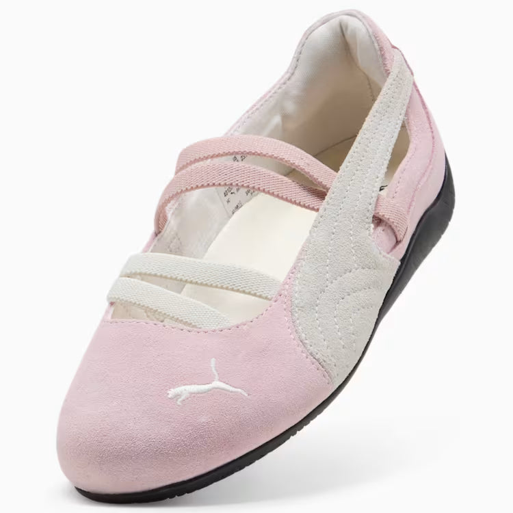 Speedcat Ballet Leather Women's Shoes - PINK/WHITE