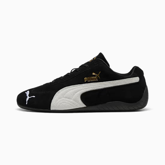 Speedcat Leather Sneakers Unisex - BLACK/WHITE