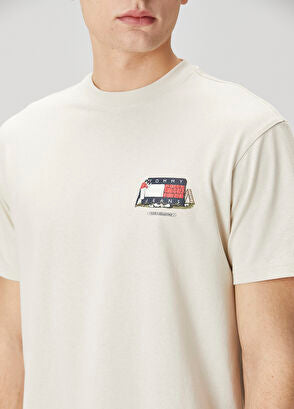 Tommy Jeans - Logo Printed Crew Neck T-Shirt