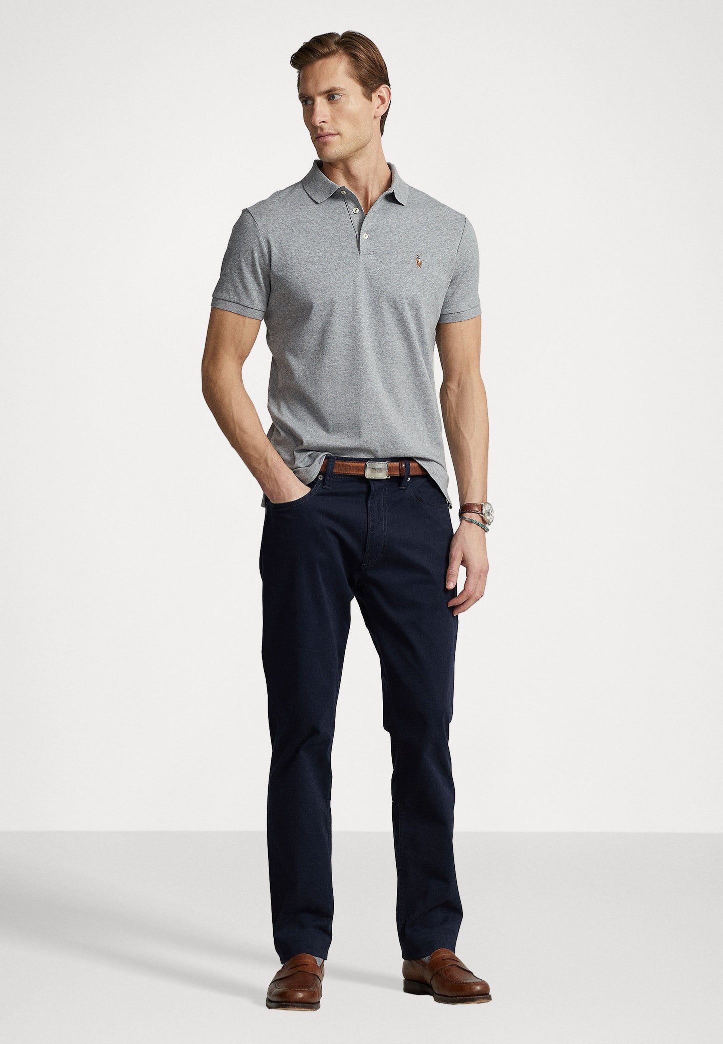 Slim Fit Soft-Touch Polo Shirt