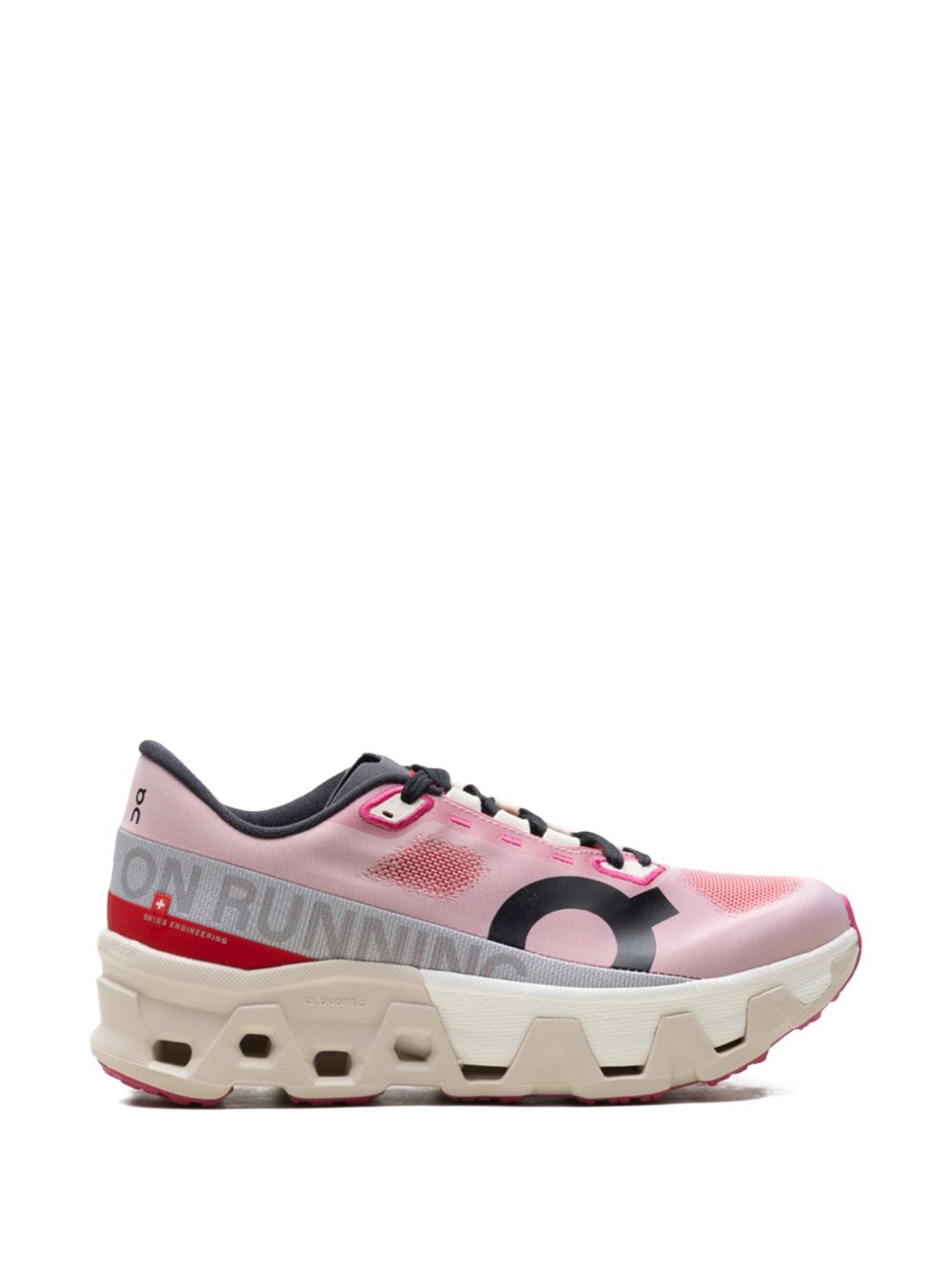'Cloud Monster Hyper' "Red/Cream" Sneaker