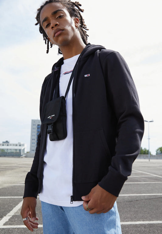 TOMMY HILFIGER MEN'S HOODIE ZIPPER