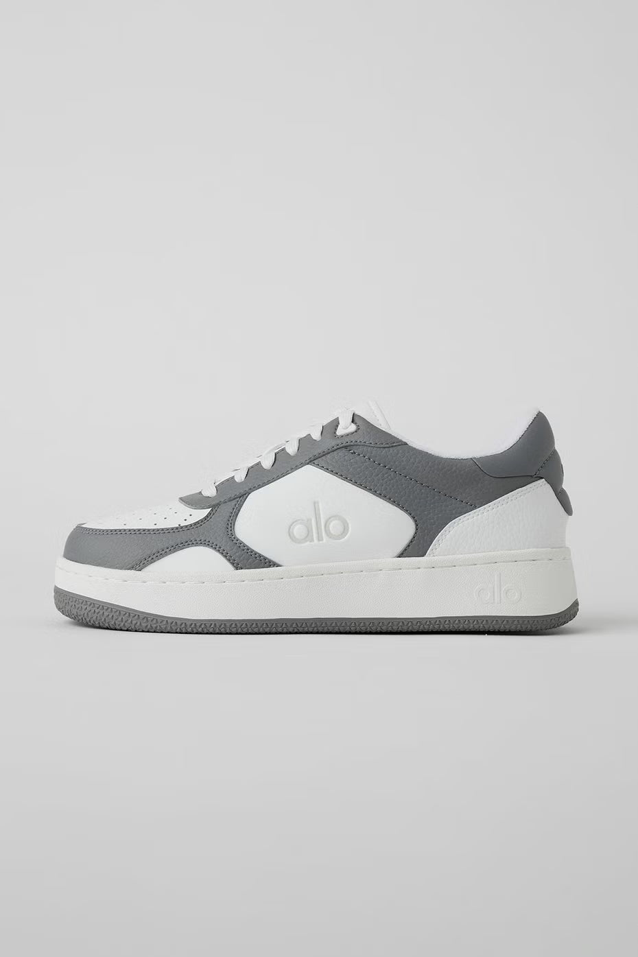 ALO Recovery Mode Sneaker - COFFEE/WHITE