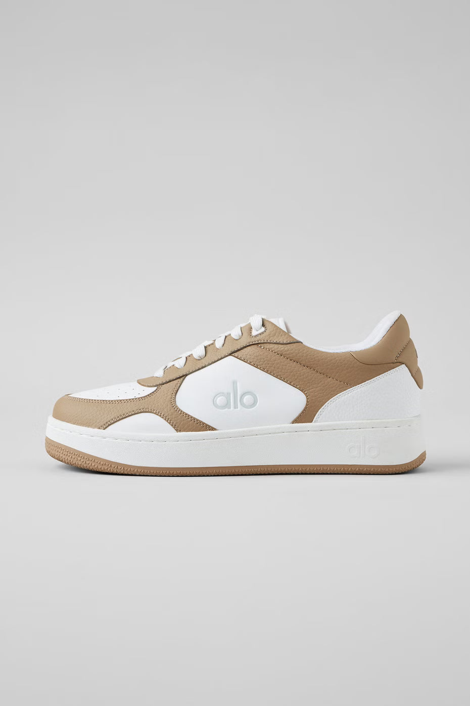 ALO Recovery Mode Sneaker - BROWN/WHITE