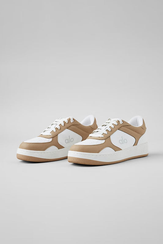 ALO Recovery Mode Sneaker - BROWN/WHITE