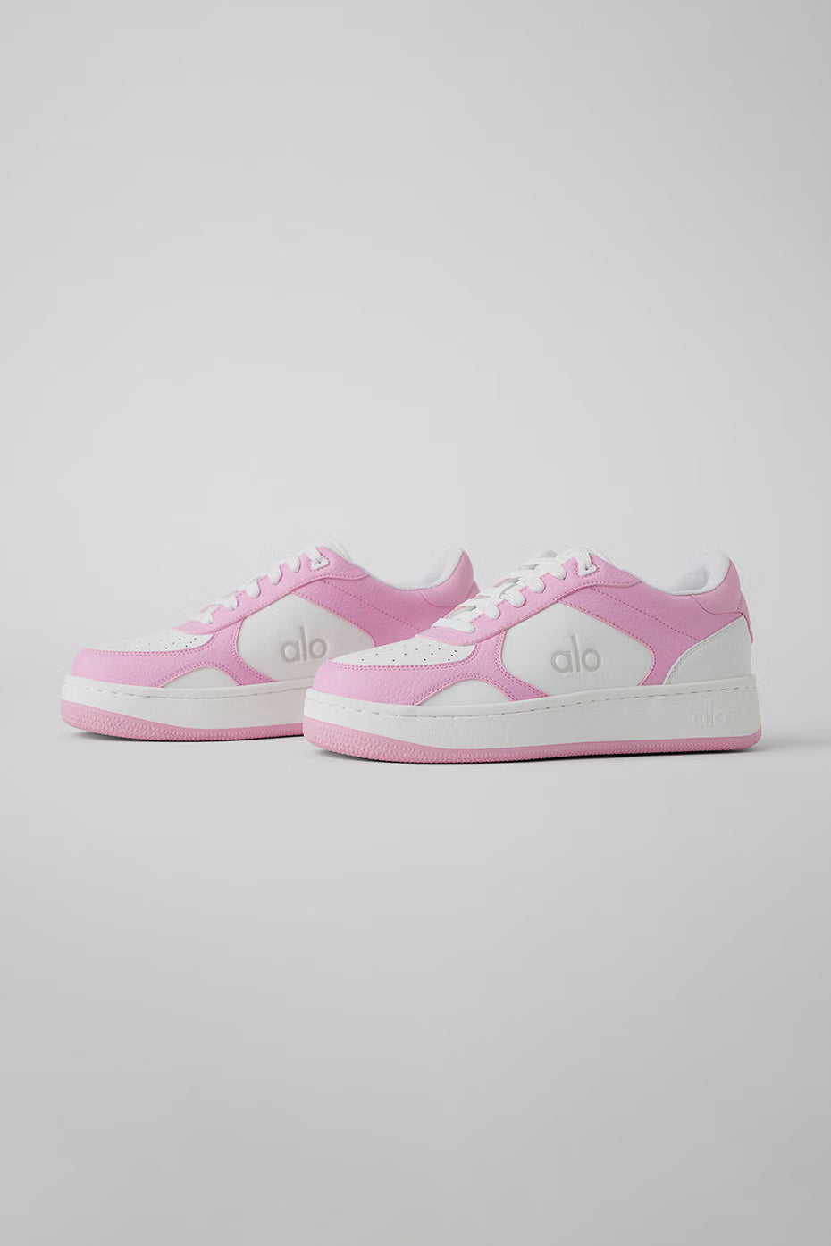 ALO Recovery Mode Sneaker - PINK/WHITE