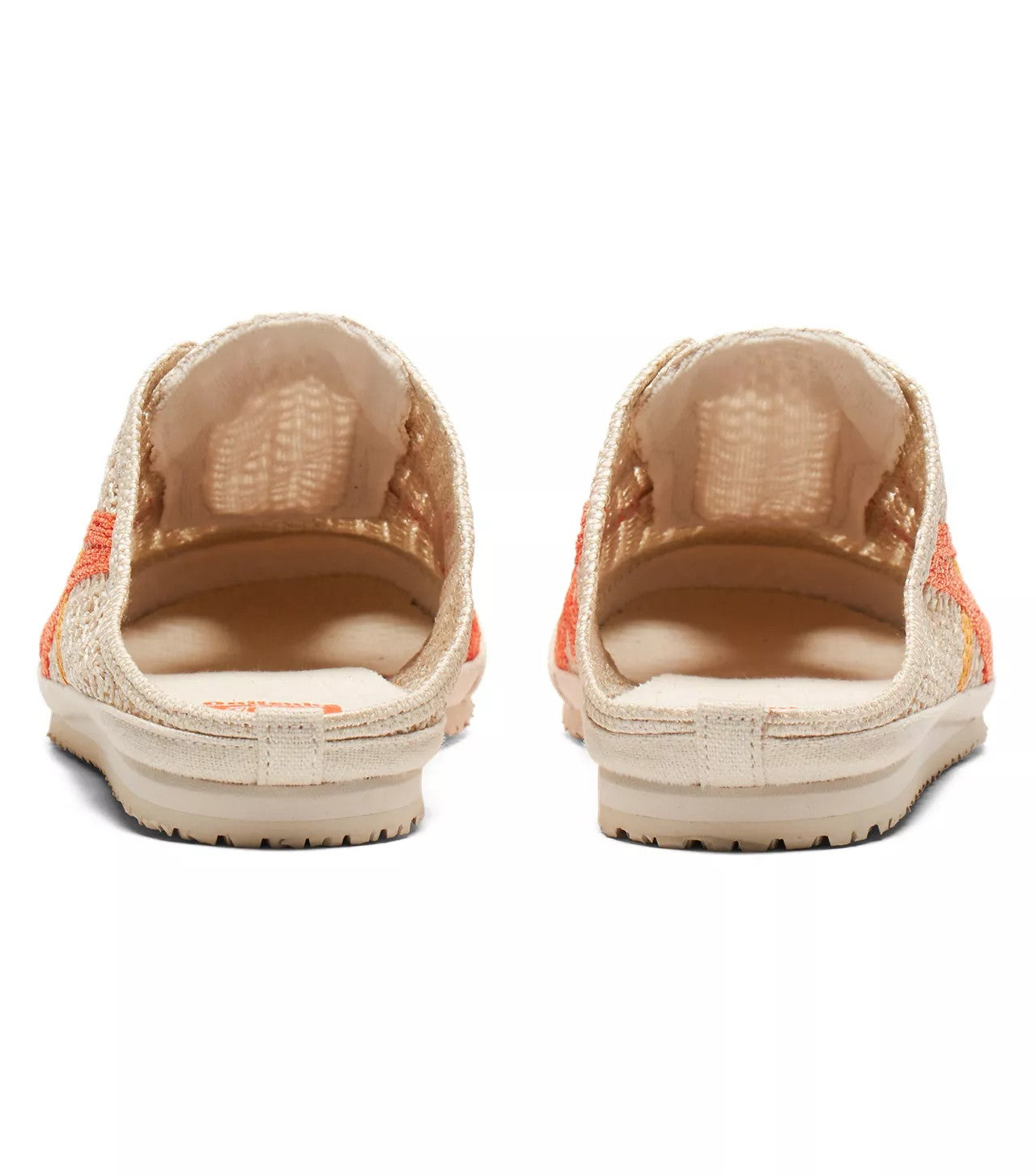 Onitsuka Tiger - Sabot Open Mesh Slipper Orange Yellow Stripes