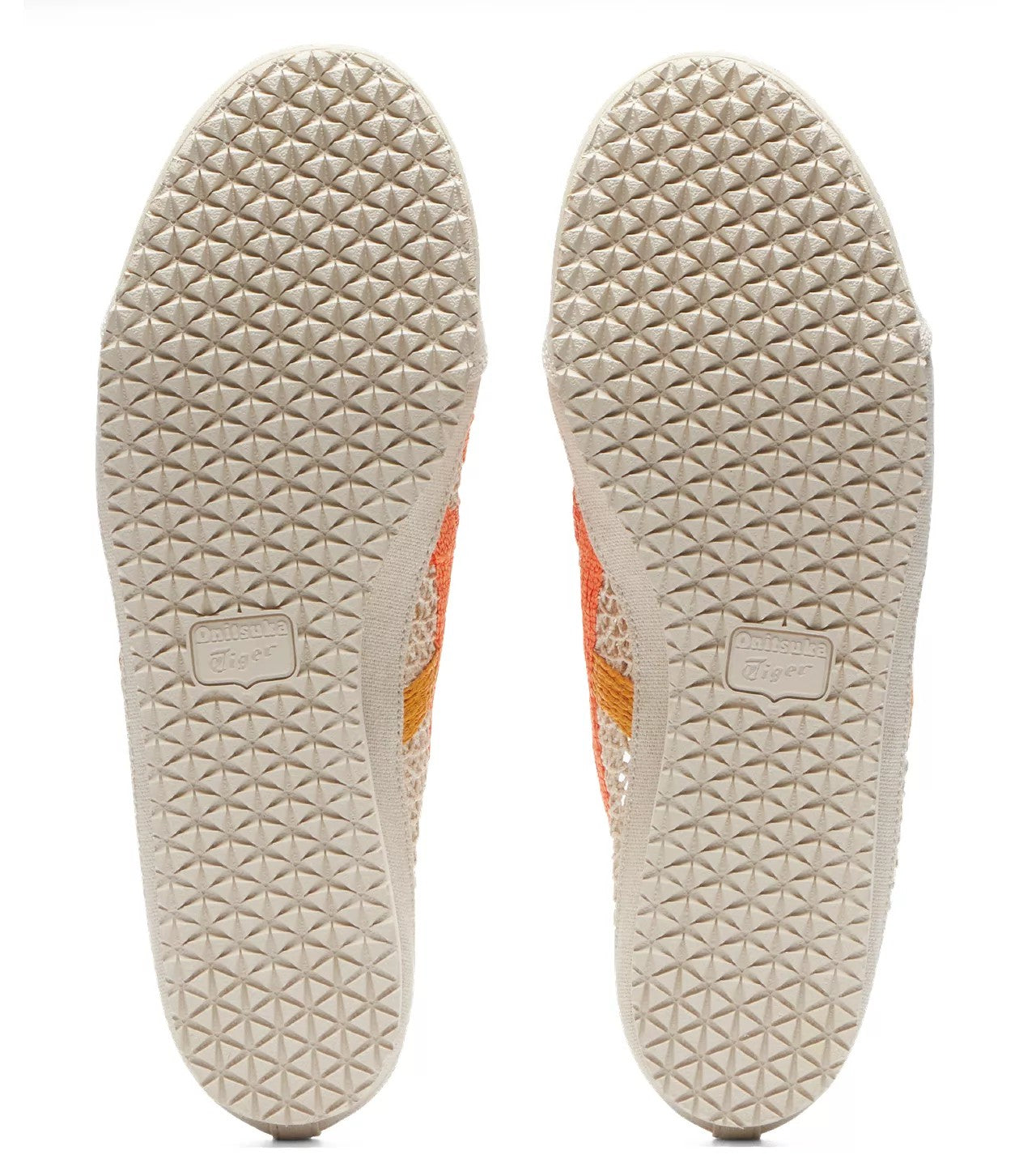 Onitsuka Tiger - Sabot Open Mesh Slipper Orange Yellow Stripes
