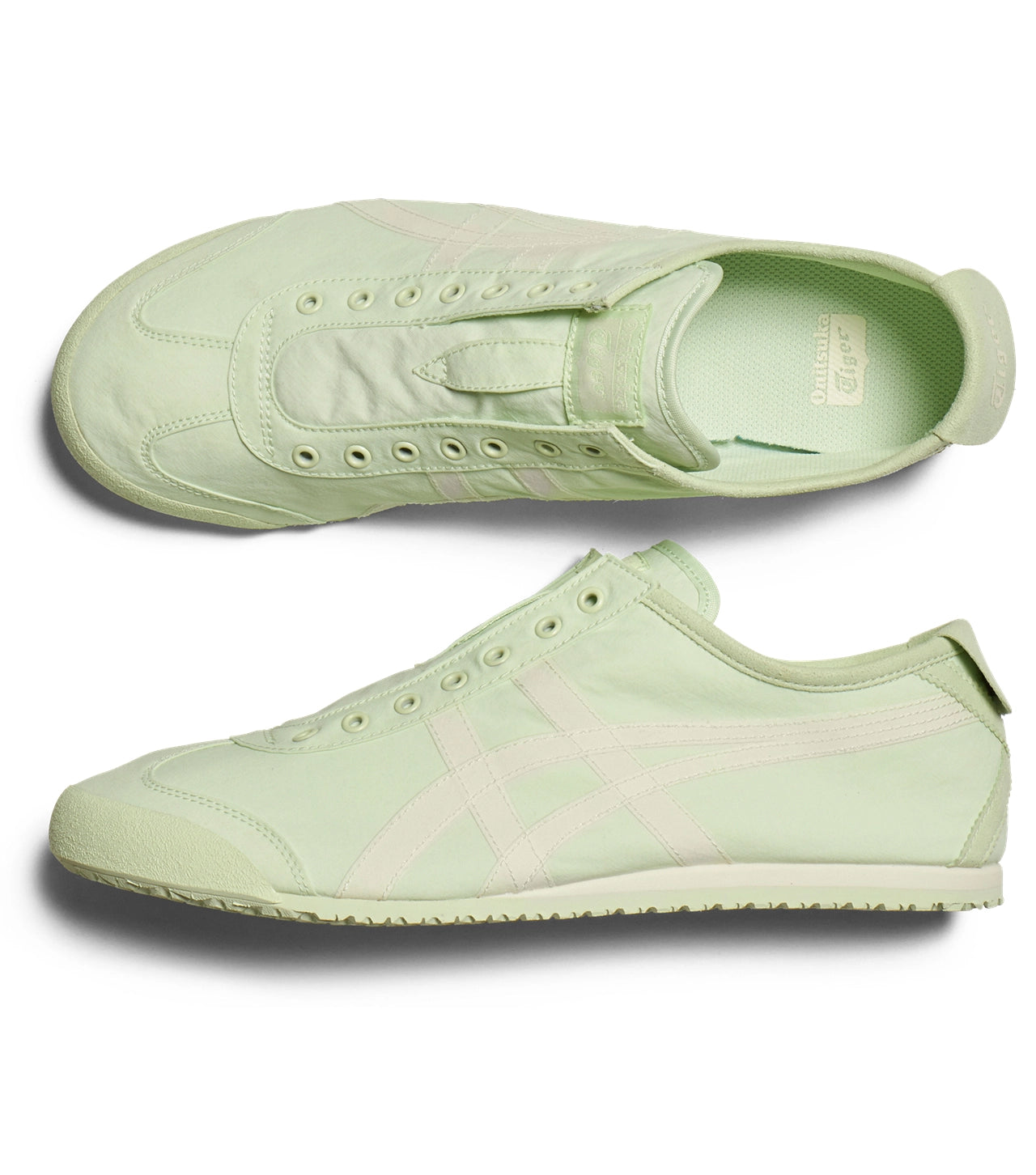 Onitsuka Tiger MEXICO 66 SLIP-ON UNISEX SHOES - L GREEN