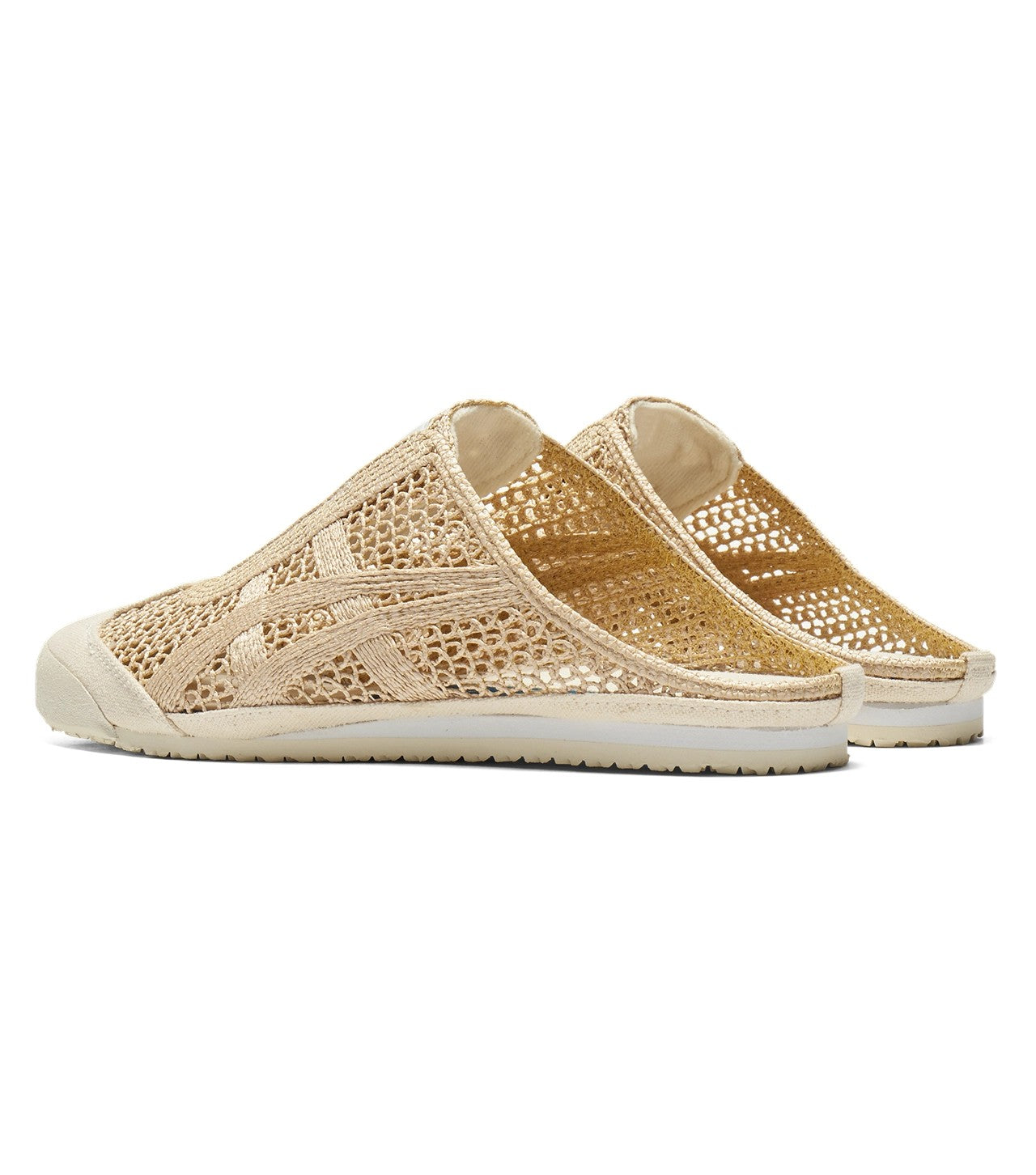 Onitsuka Tiger - Sabot Open Mesh Slipper Cream Stripes