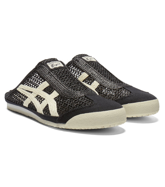 Onitsuka Tiger - Sabot Open Mesh Slipper BLACK/WHITE