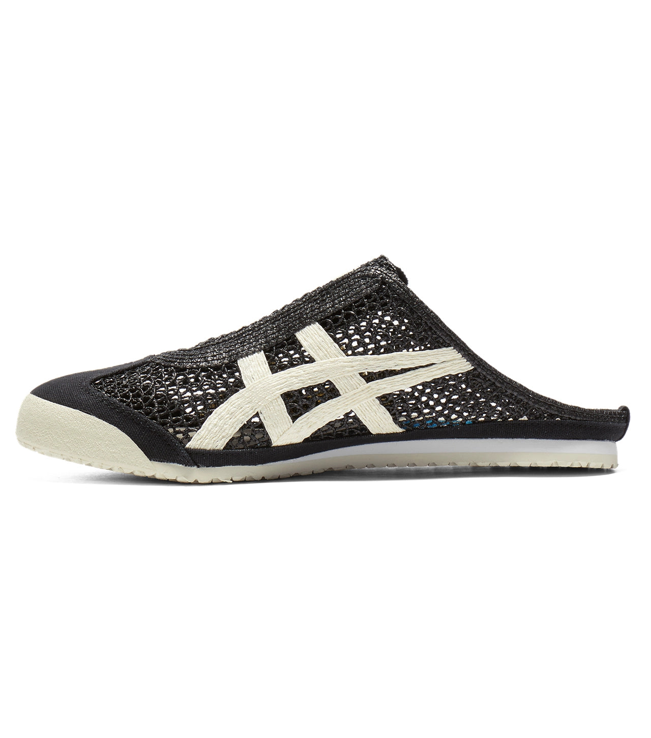 Onitsuka Tiger - Sabot Open Mesh Slipper BLACK/WHITE