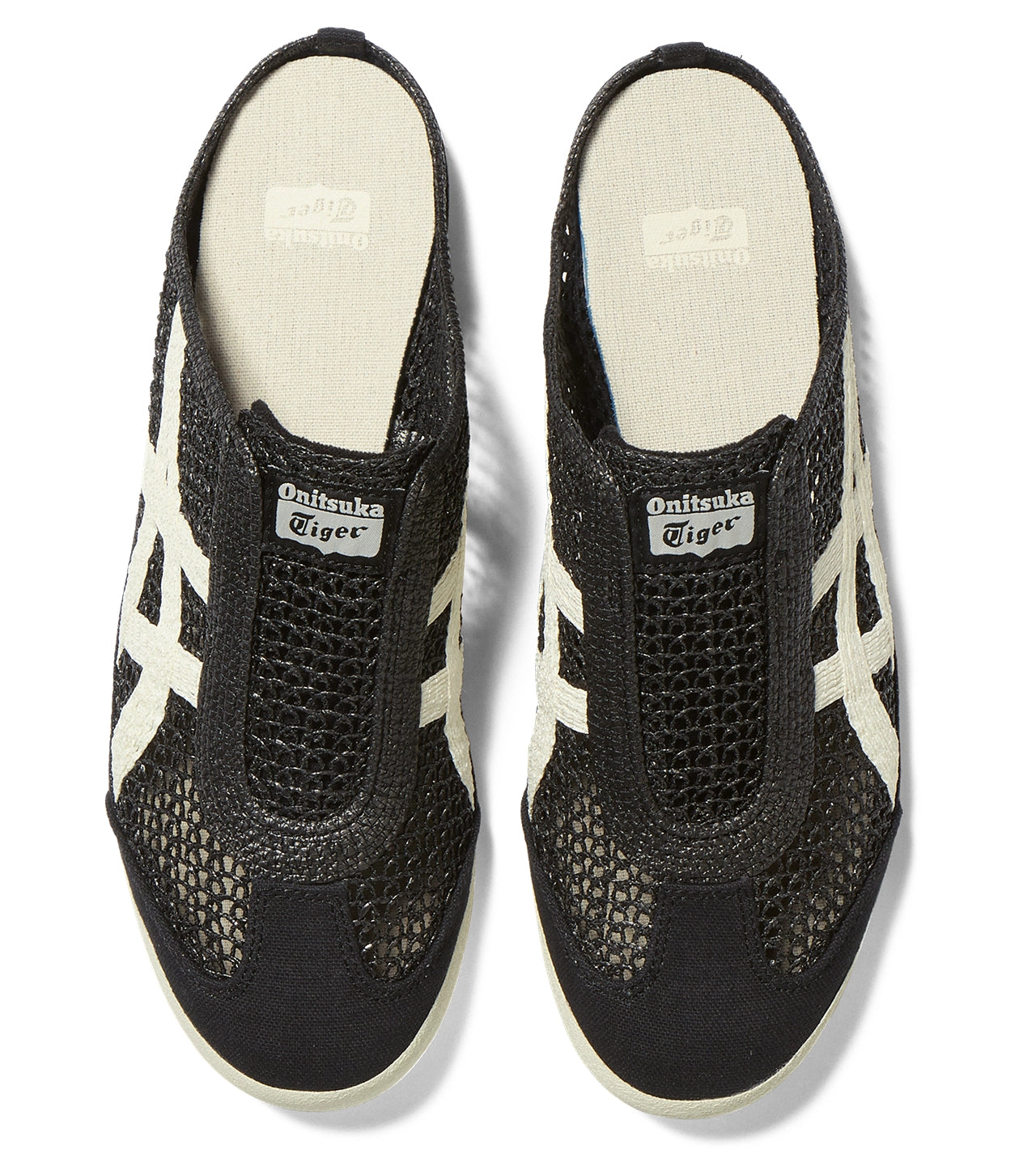 Onitsuka Tiger - Sabot Open Mesh Slipper BLACK/WHITE