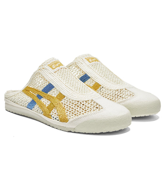 Onitsuka Tiger - Sabot Open Mesh Slipper OFF WHITE/BLUE/YELLOW