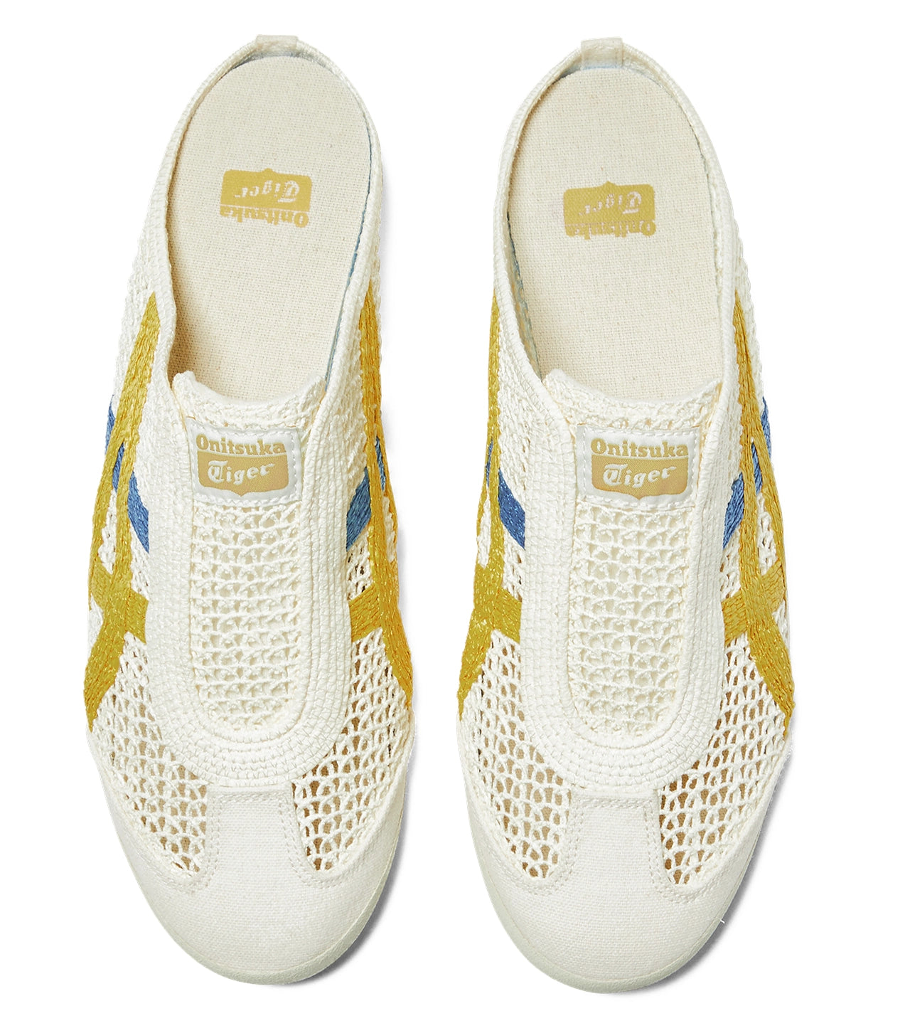 Onitsuka Tiger - Sabot Open Mesh Slipper OFF WHITE/BLUE/YELLOW