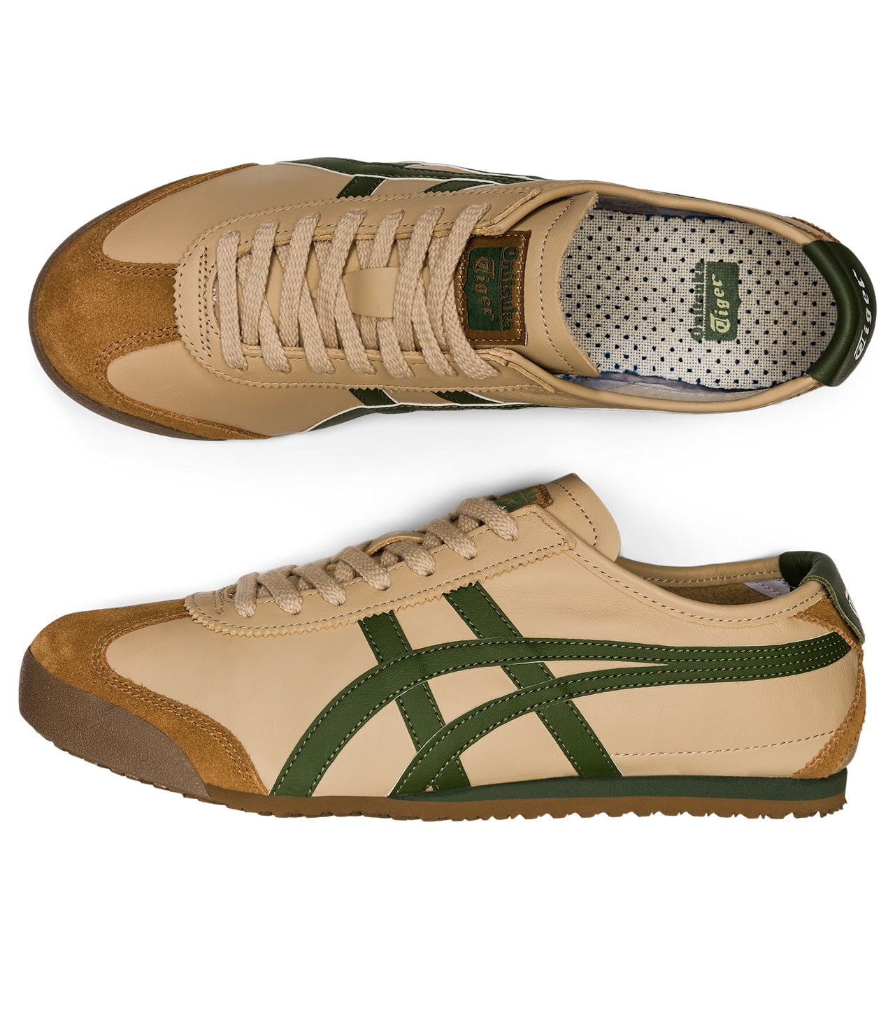 Onitsuka Tiger Tokuten "BEIGH/GREEN" sneakers
