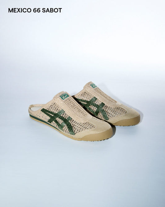 Onitsuka Tiger - Sabot Open Mesh Slipper KHAKI/GREEN
