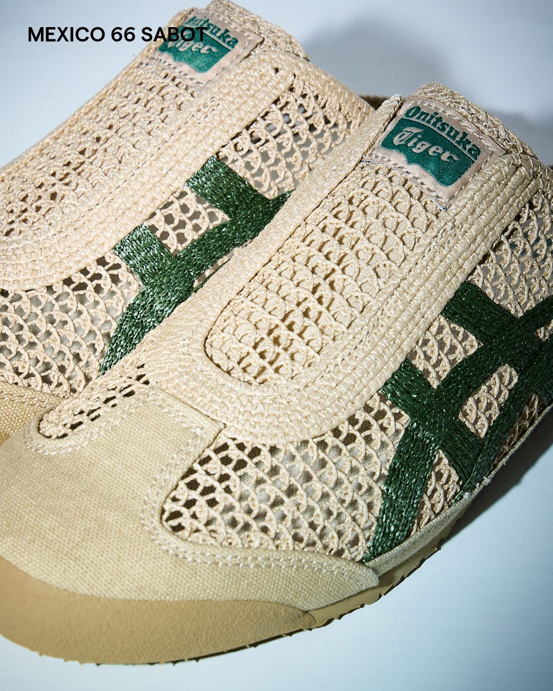 Onitsuka Tiger - Sabot Open Mesh Slipper KHAKI/GREEN