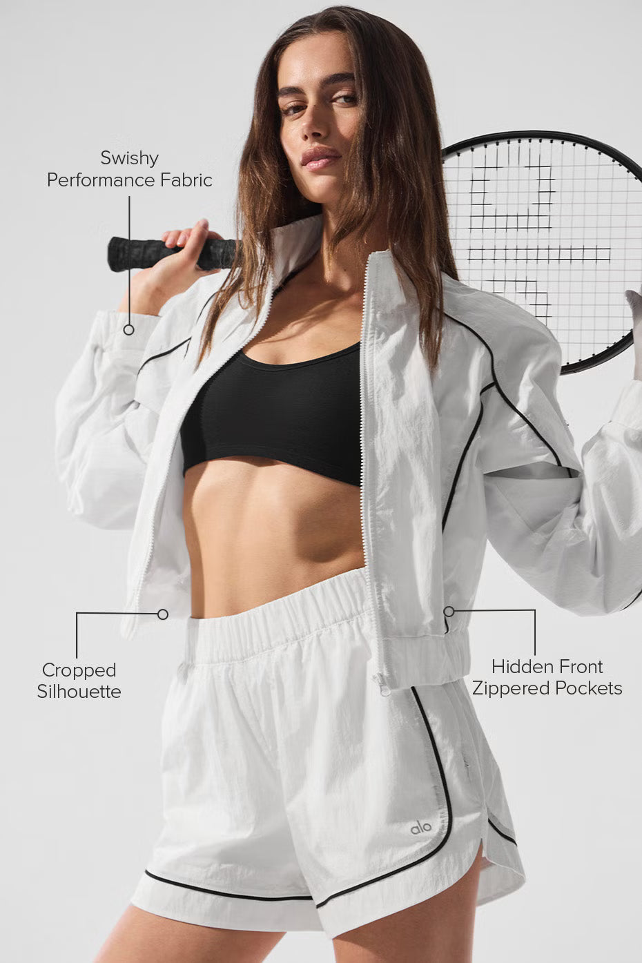 Motivate Full-Zip Track Jacket - ALO