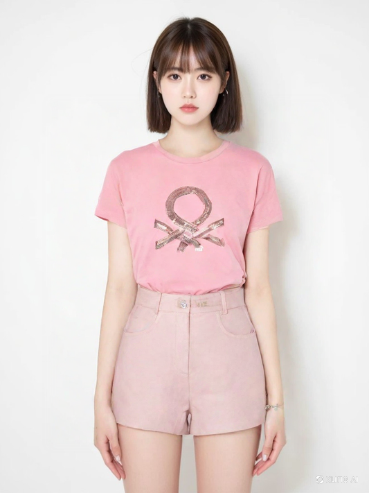 BENETTON GIRL'S T-SHIRT