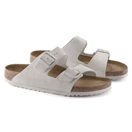 White Birkenstock Arizona