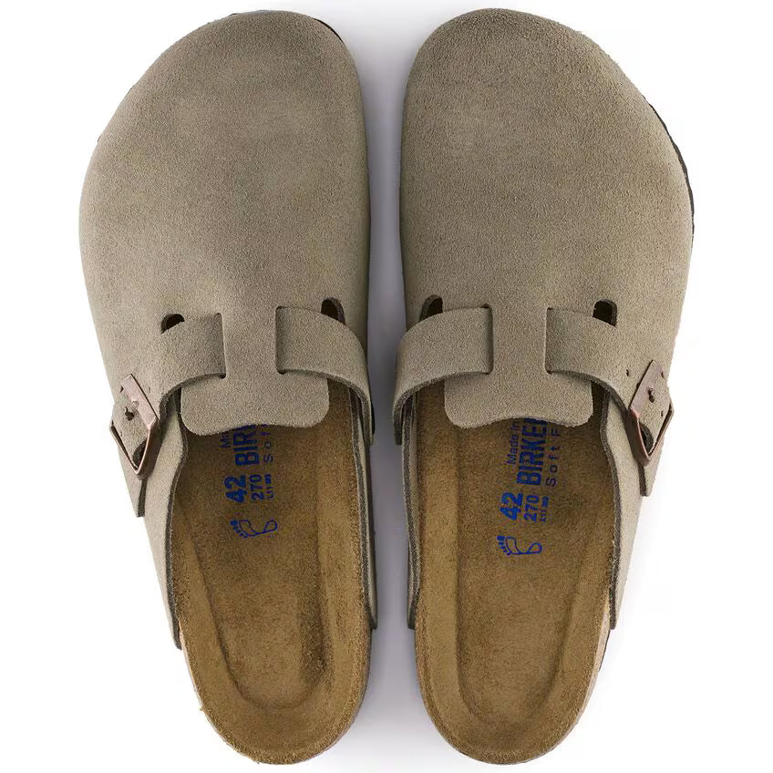 Boston Suede Leather - Taupe