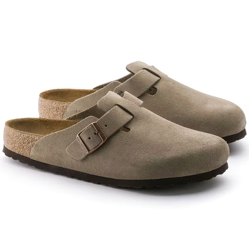 Boston Suede Leather - Taupe