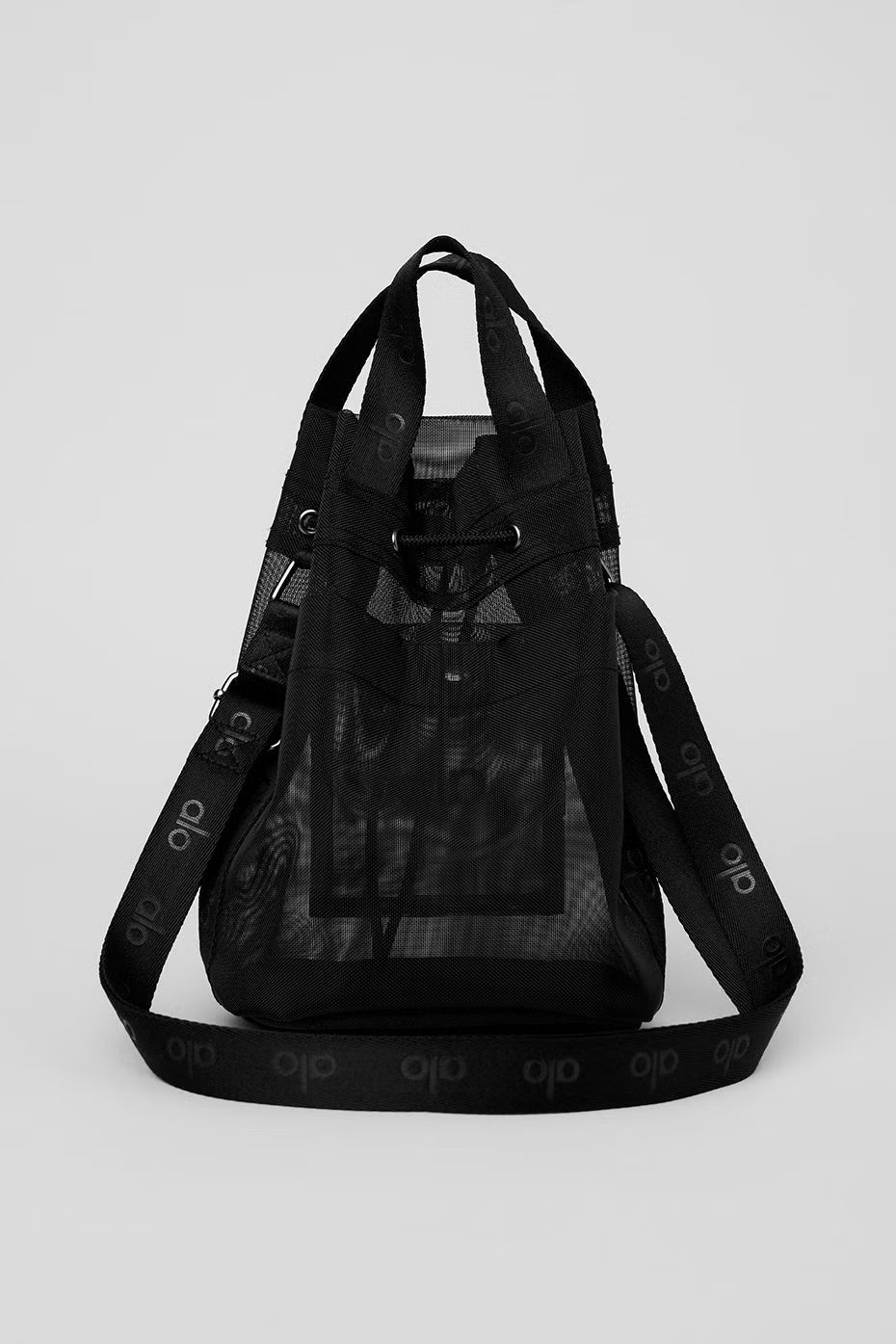 ALO Sheer Cross Body Bucket Bag
