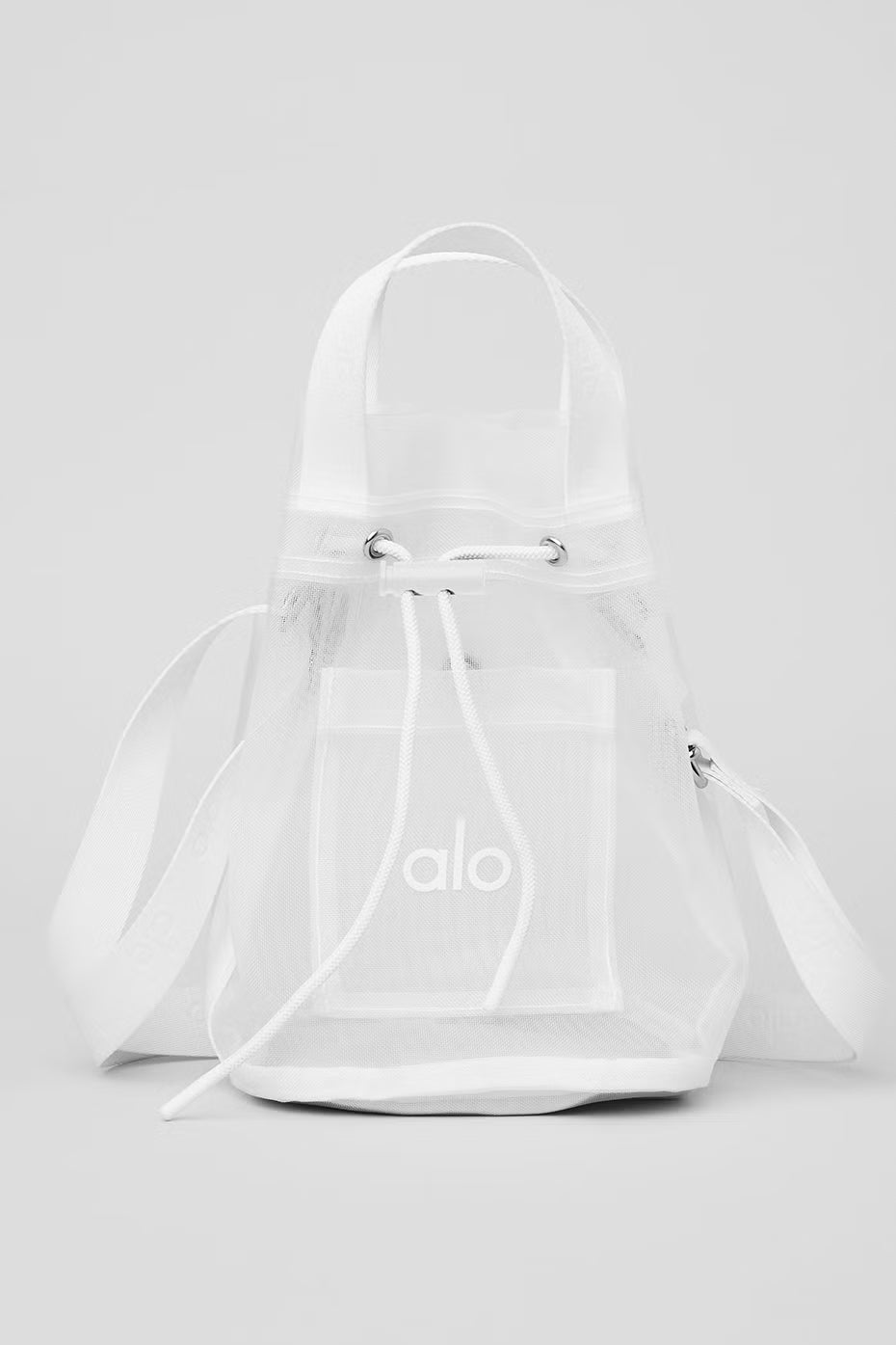 ALO Sheer Cross Body Bucket Bag