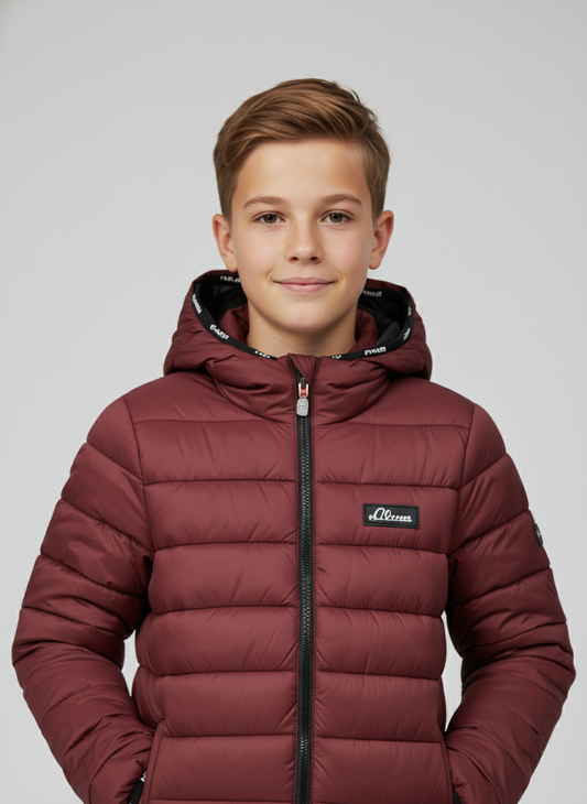 s.Oliver Boys’ Quilted Puffer Jacket