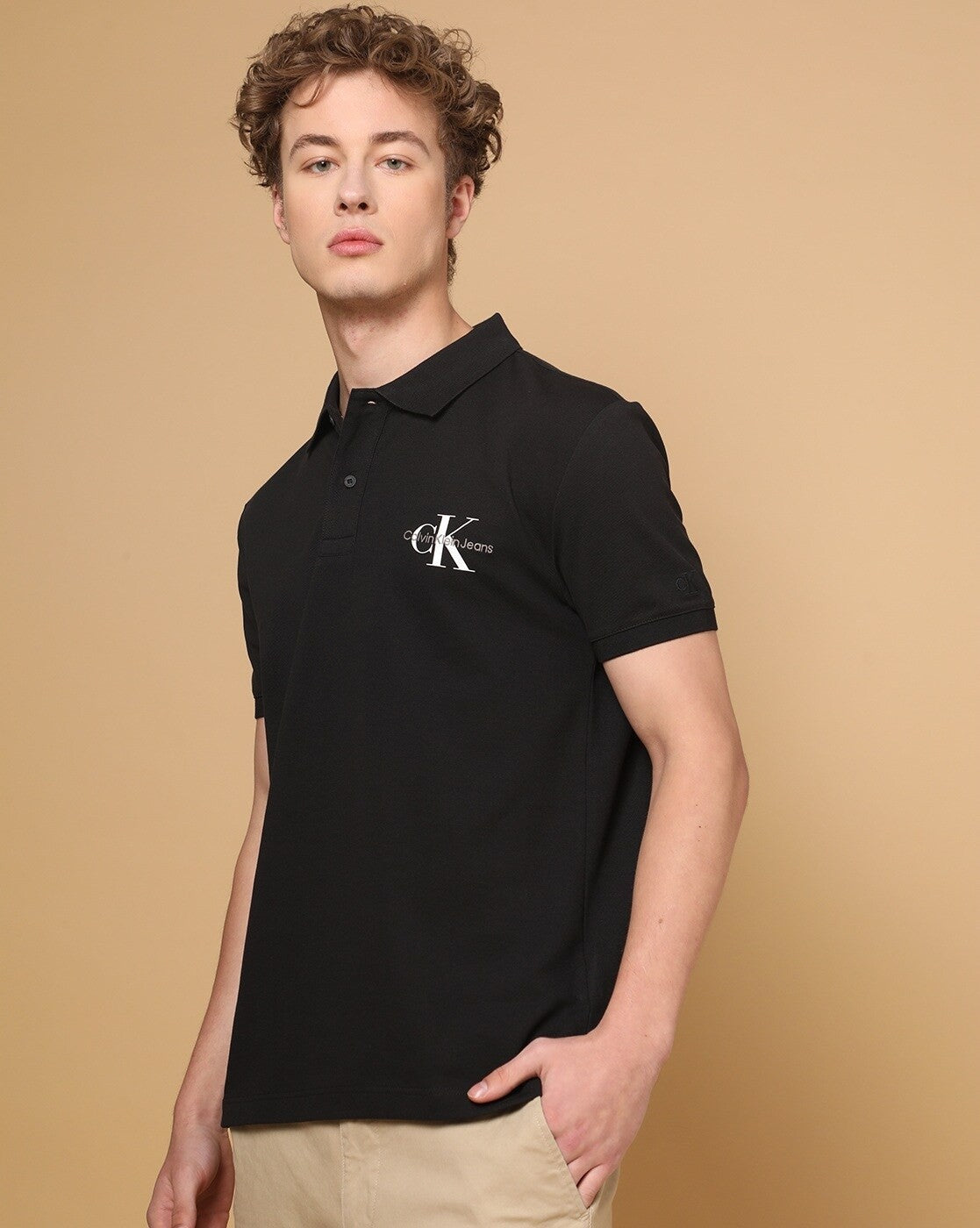 CALVIN KLEIN - MEN'S POLO T-SHIRT