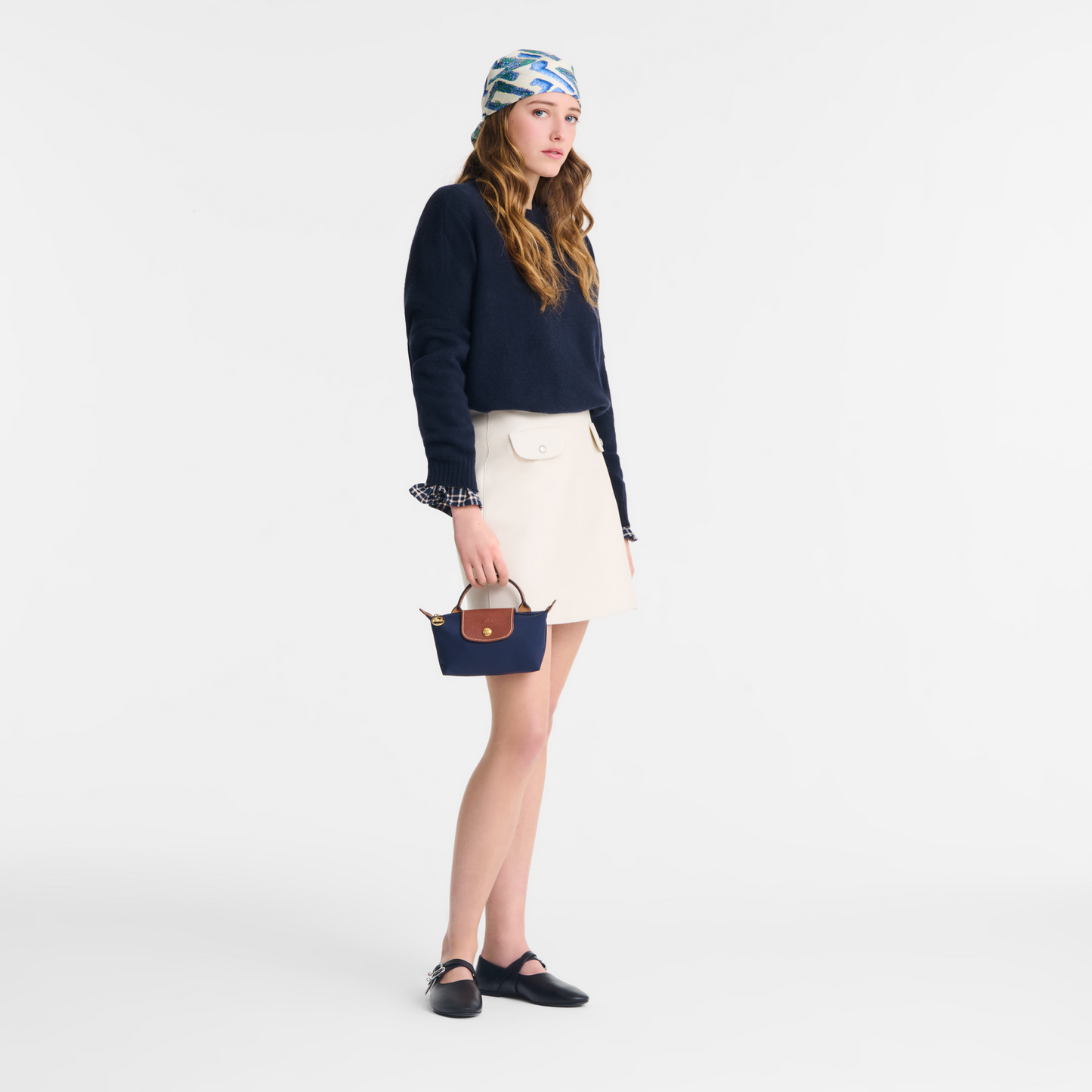 Le Pliage Original Pouch with handle 17CM
