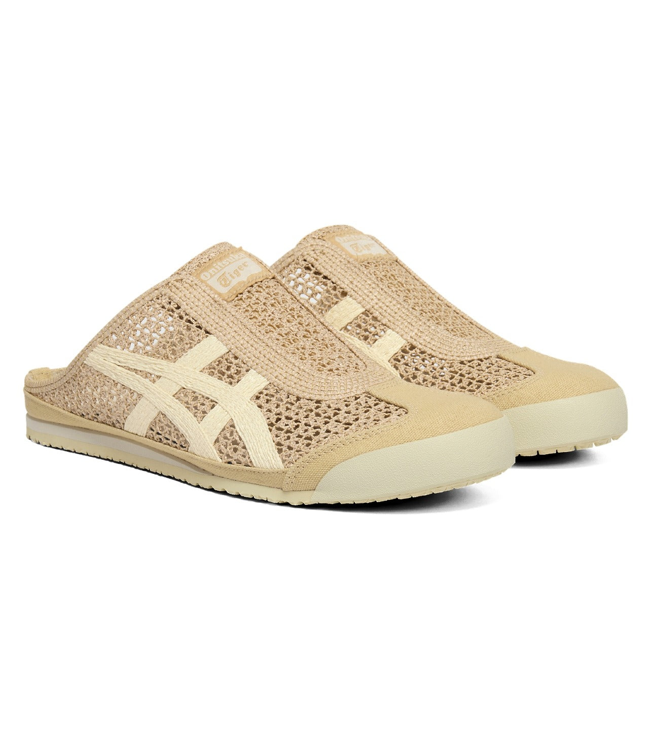 Onitsuka Tiger - Sabot Open Mesh Slipper Beige/White
