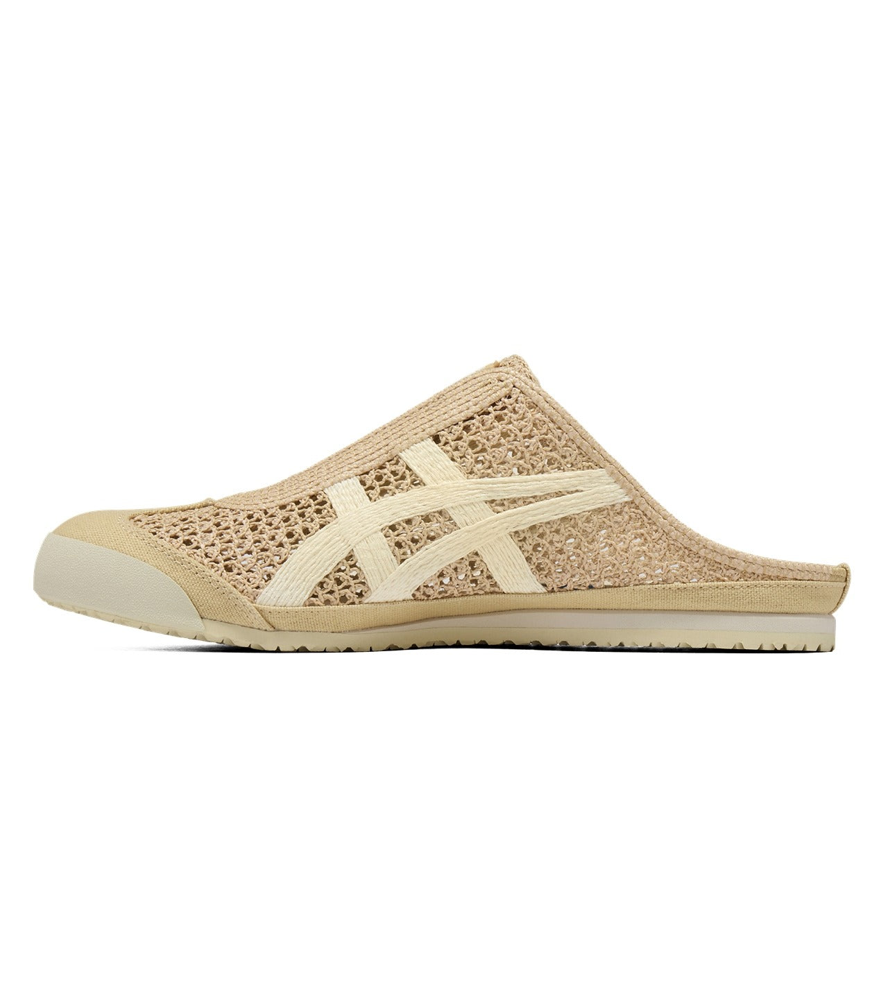 Onitsuka Tiger - Sabot Open Mesh Slipper Beige/White
