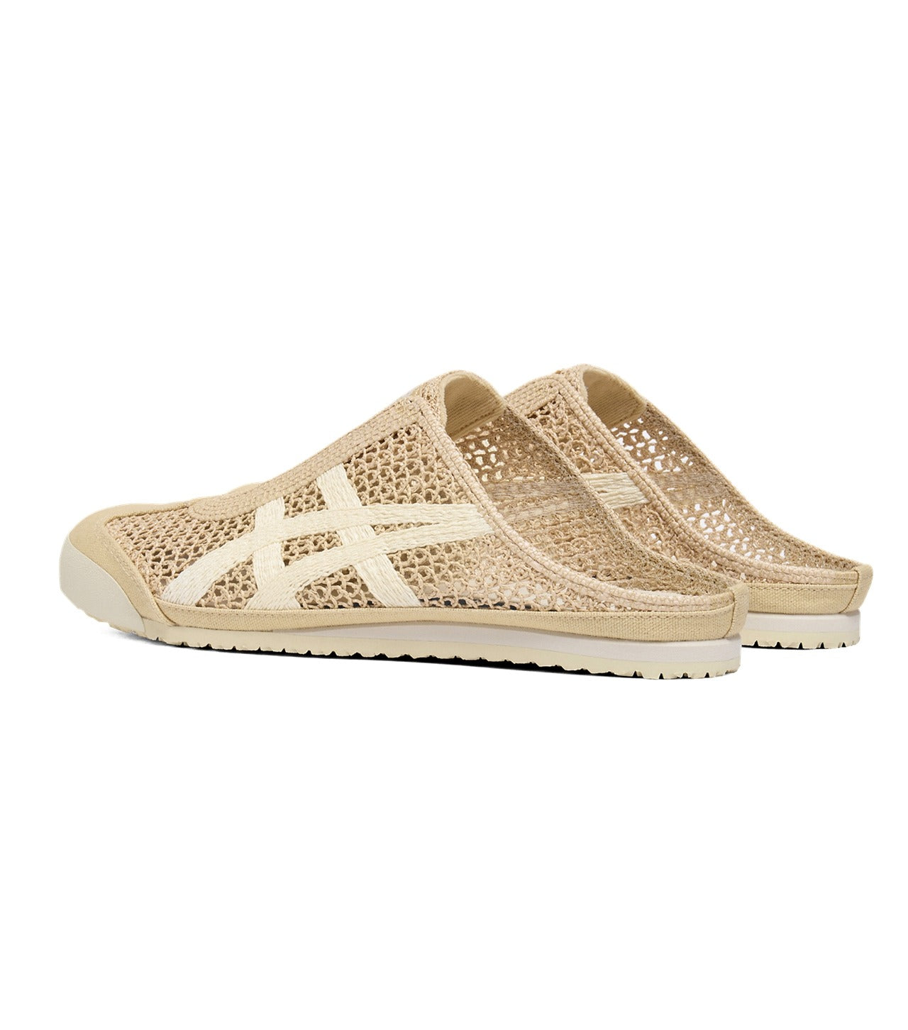 Onitsuka Tiger - Sabot Open Mesh Slipper Beige/White