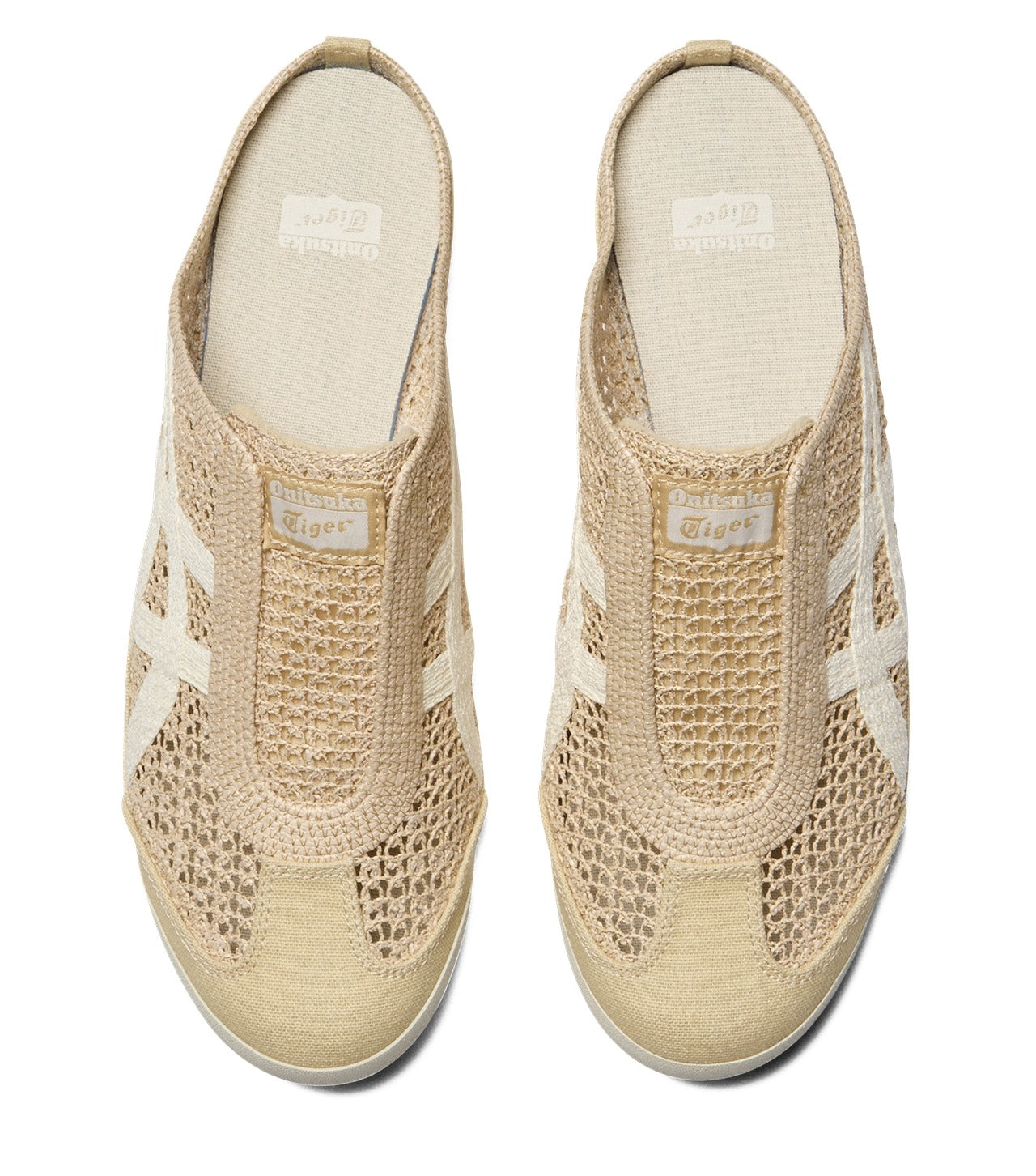 Onitsuka Tiger - Sabot Open Mesh Slipper Beige/White