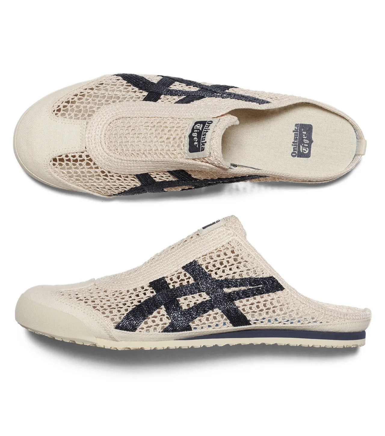 Onitsuka Tiger - Sabot Open Mesh Slipper Birch/Peacoat