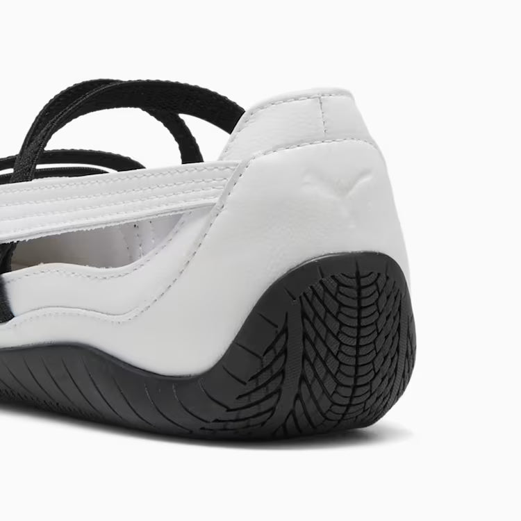 Speedcat Ballet Leather Women's Shoes - PUMA White - White/Black