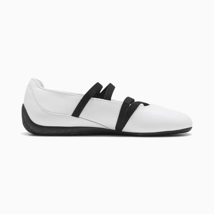 Speedcat Ballet Leather Women's Shoes - PUMA White - White/Black
