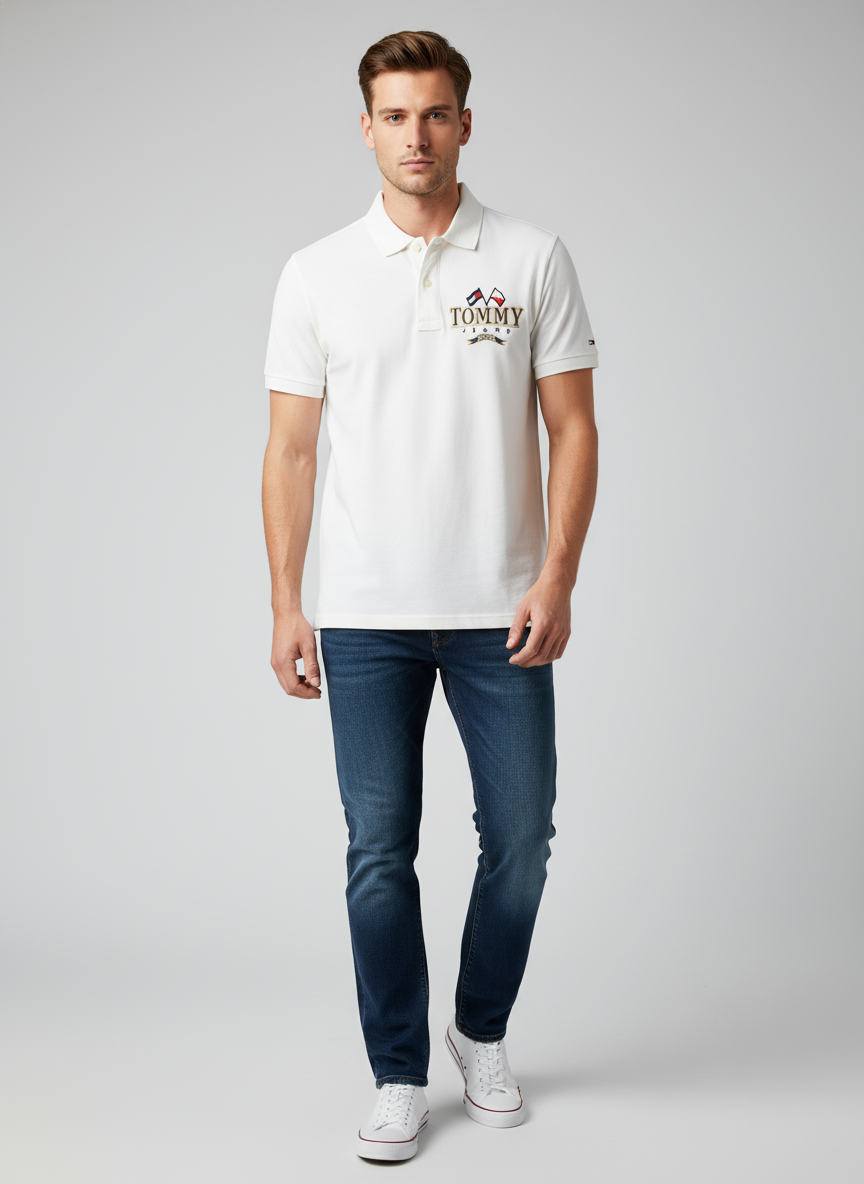 Tommy Jeans Heritage Crest Polo