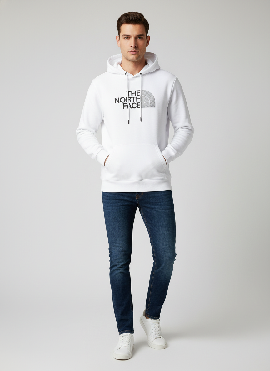 The North Face Men's Half Dome Logo Pullover Hoodie
