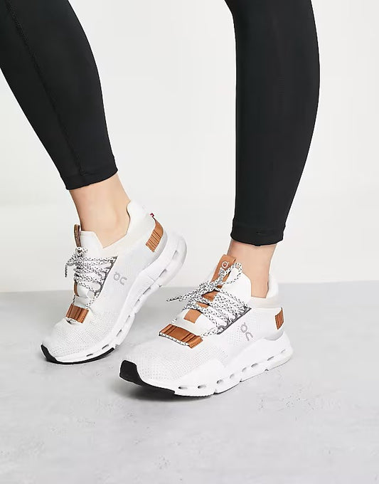 On Running Cloudnova -  White Pearl Brown