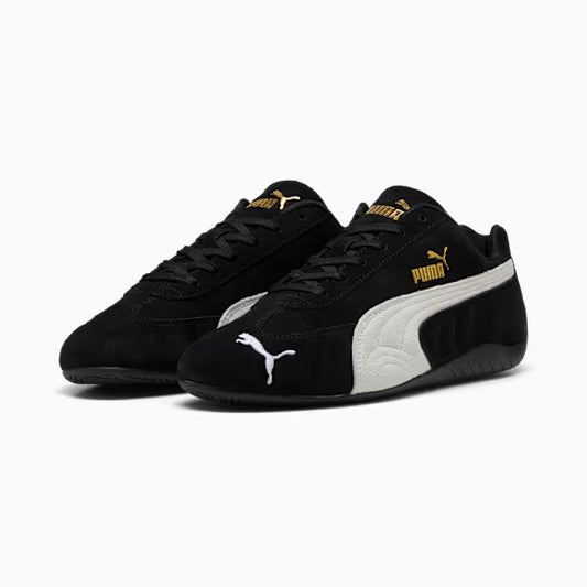 Speedcat Leather Sneakers Unisex - BLACK/WHITE