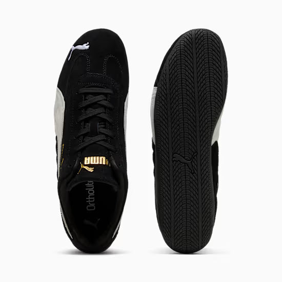 Speedcat Leather Sneakers Unisex - BLACK/WHITE